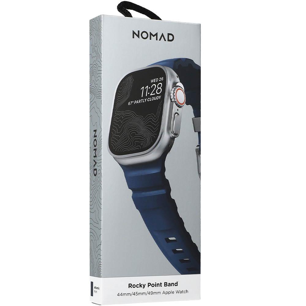 Pasek Nomad Rocky Point Band do Apple Watch 49/46/45/44 mm, granatowy